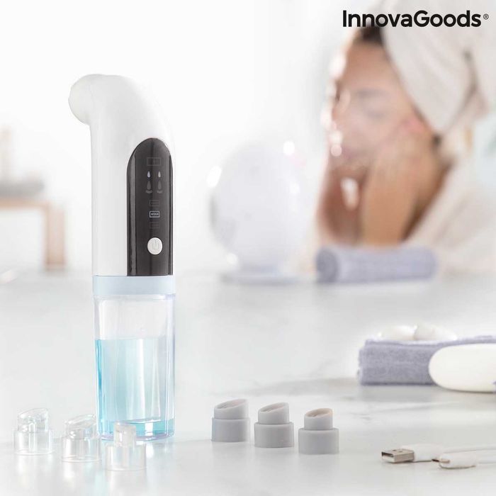Акумулаторен Хидропочистващ Уред на Нечистоти за Лице Hyser InnovaGoods