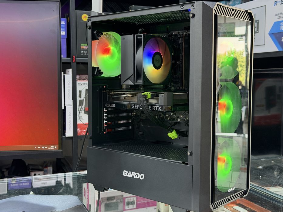 Б/у сборка 14400F и RTX 4060 8gb Asus