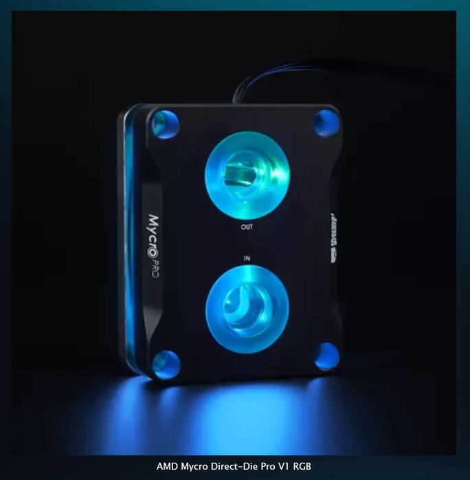Thermal Grizzly AMD Mycro Direct-Die Pro V1 RGB, воден блок AM5