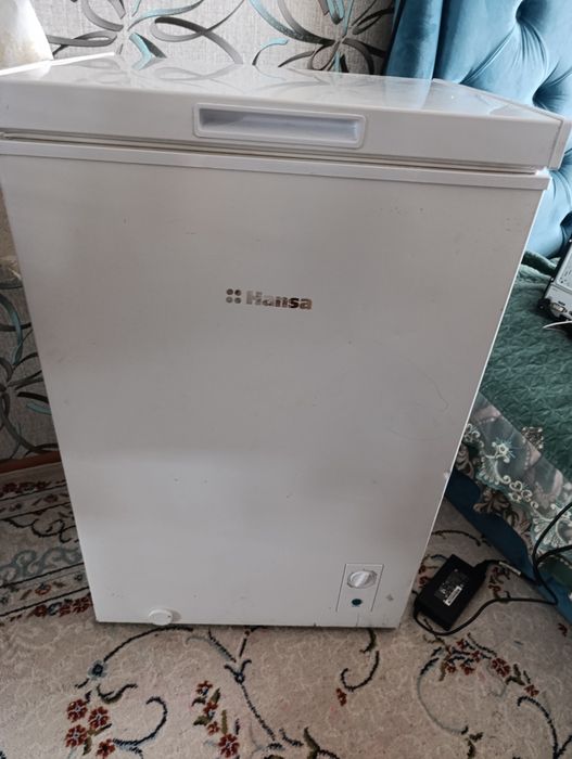 Морозильник в рабочем состоянии.