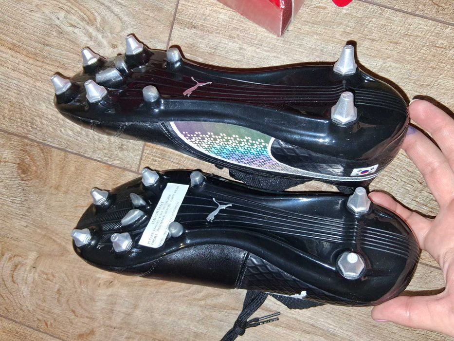 н.40 1/2;41 Puma One 17.1 Mx Black/White/Silver SG футболни обувки