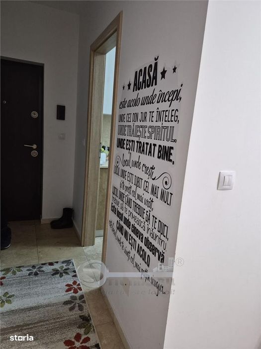 Apartament 2 camere modern, mobilat complet, încălzire în pardoseală –