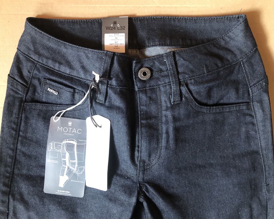 G-Star RAW Motac Deconstructed 3D Mid Skinny Jeans дамски дънки - 26