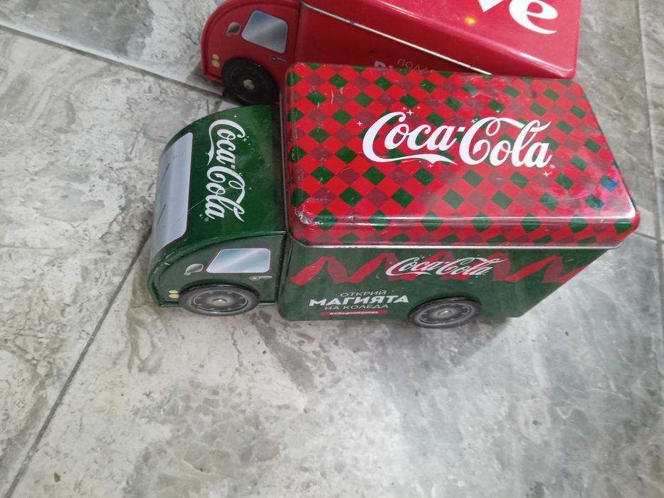 Камиончета Koka kola 7 бр.метални
