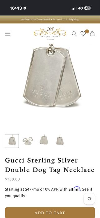 Оригинална сребърна плочка silver GUCCI italy чисто нова 925 сребро