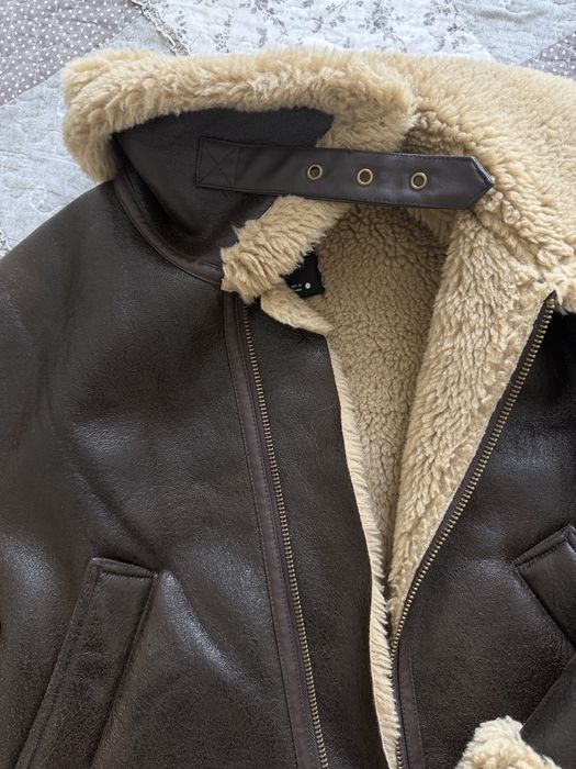 Дубленка ZARA состояние идеальное