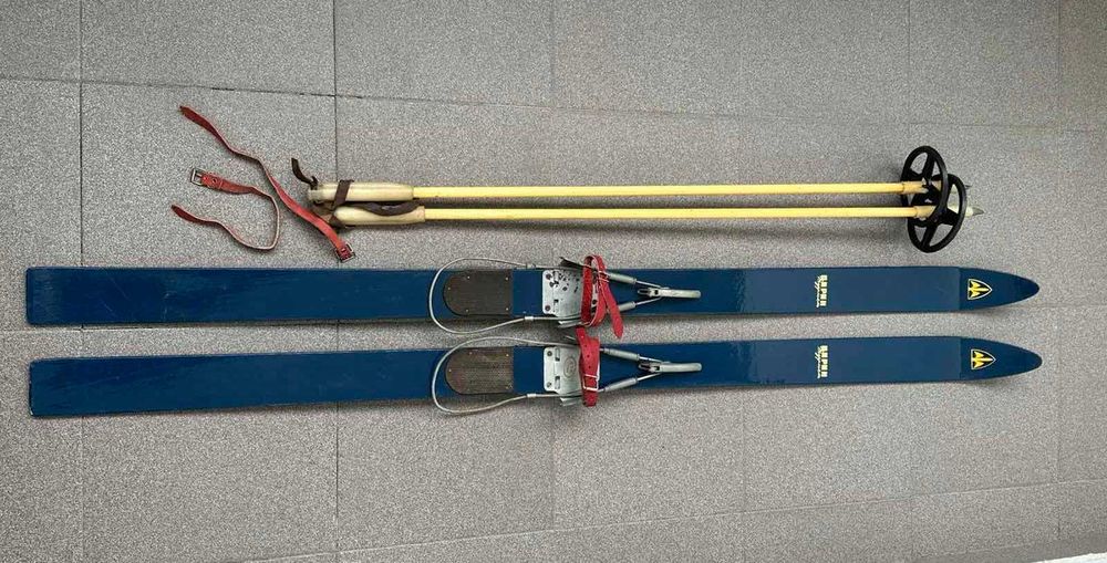 Соц Дървени Ски Пирин Турист 1965г