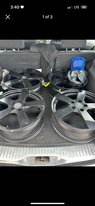 Продавам джанти 5х112 с гуми  Мишелин 215/55 R17 DOT 22