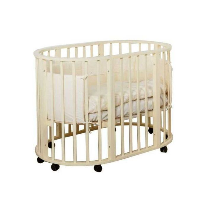 Кроватка круглая-овальная