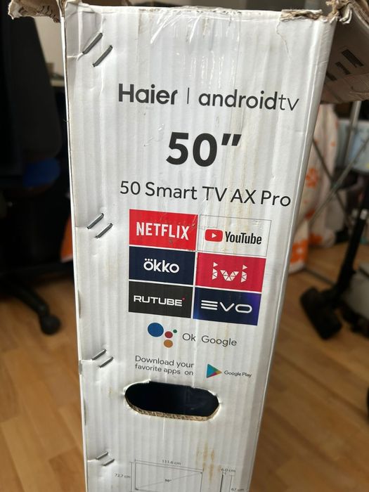 Телевизор Haier 127cm 50 диагональ смарт
