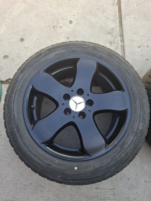 Set Roti Aluminiu Mercedes 225/55 R17  5x112