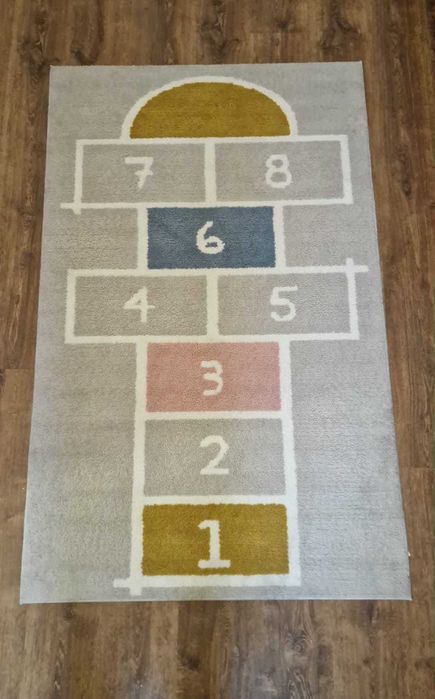 STÄPPSPARV
Covor, bej, 100x160 cm