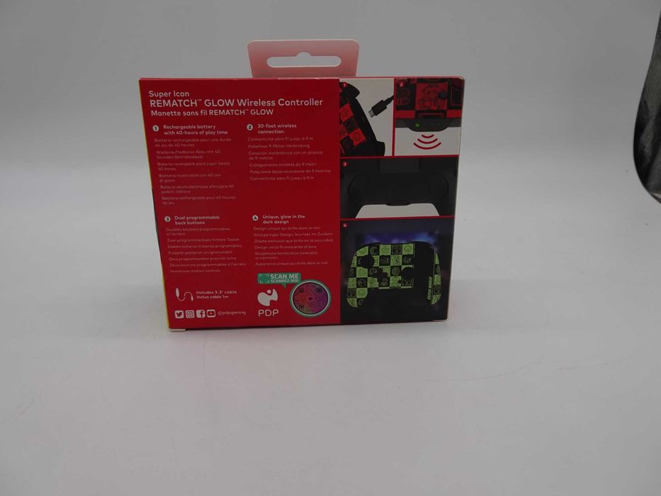 Controller fara fir, PDP Rematch Glow, Nintendo Switch/OLED