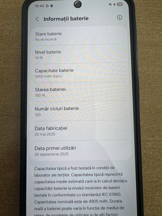 Samsung A56 ca nou