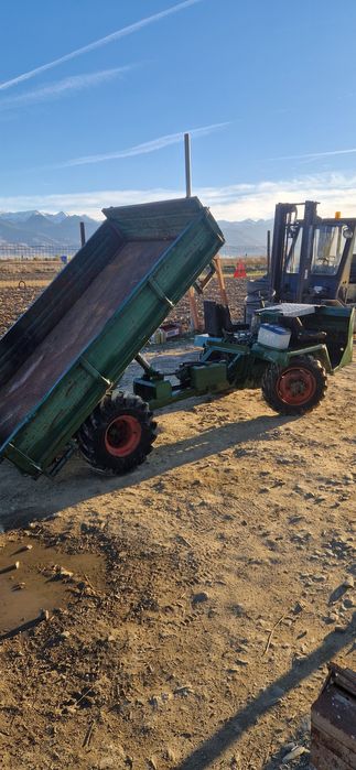 Motoagricola 4x4 basculabila hidraulic