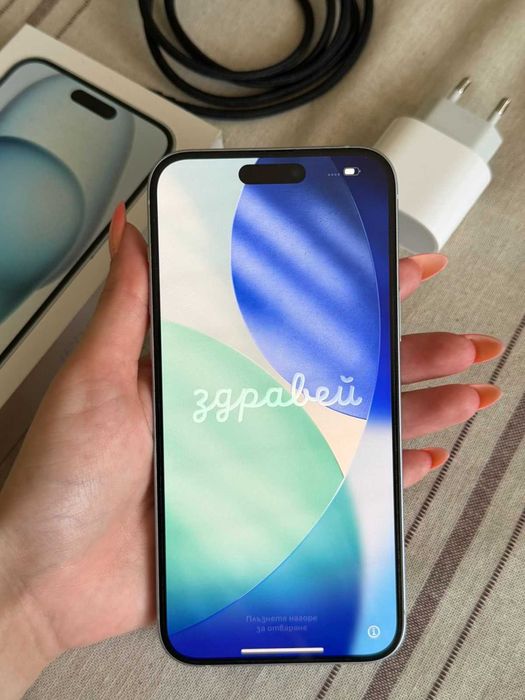 Iphone 15 plus 256gb + зарядно