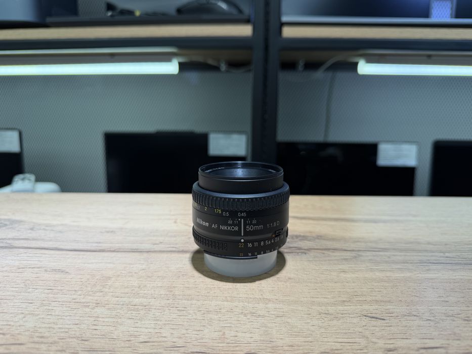 Объектив Nikon AF Nikkor 50 mm, 1:1.8 D, в хорошем состоянии, 2130/А10