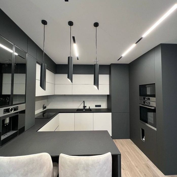 Кухоння мебель мдф акрил дерево за 1 метр от