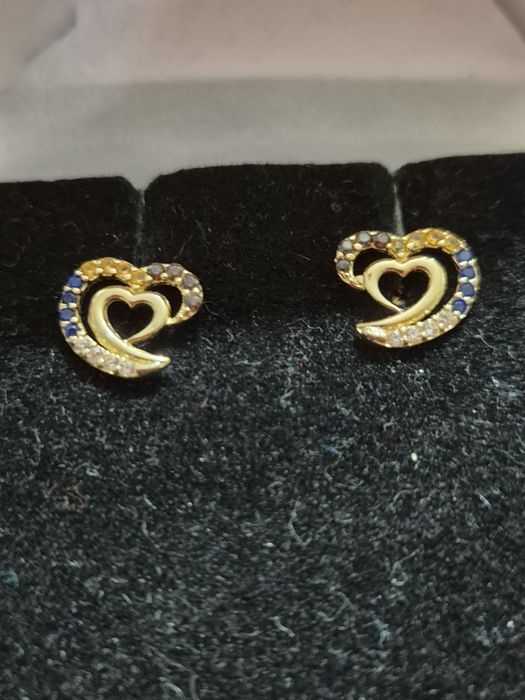 Cercei aur 14k, 1.23gr