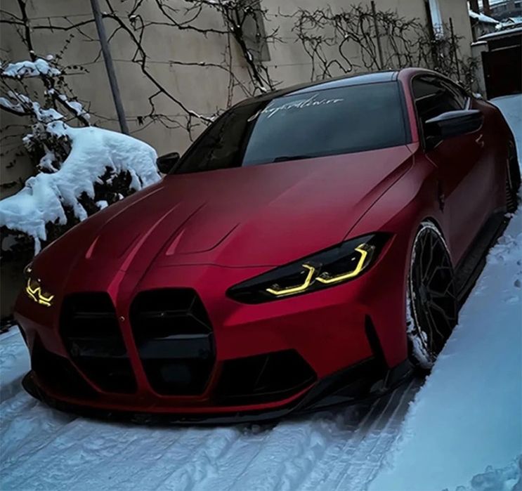 Bmw drl/angel eye galben csl style