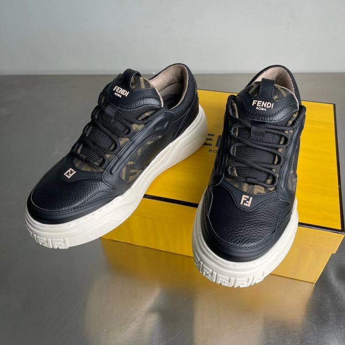 FF Force Leather Low-Top Sneaker "Multicolor"