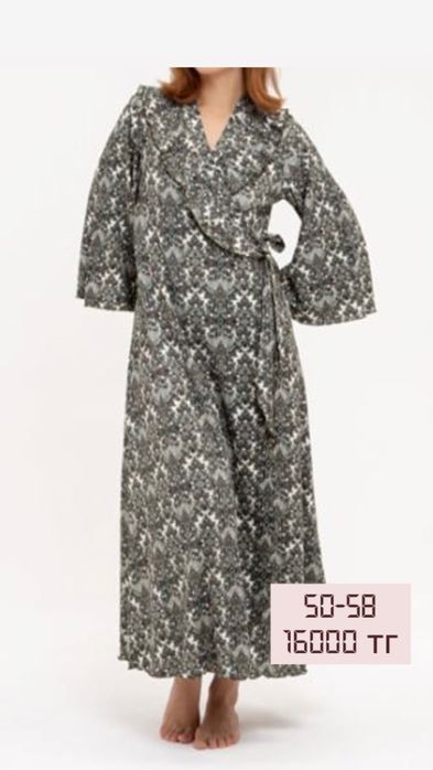 Халаты на запах из вискозы