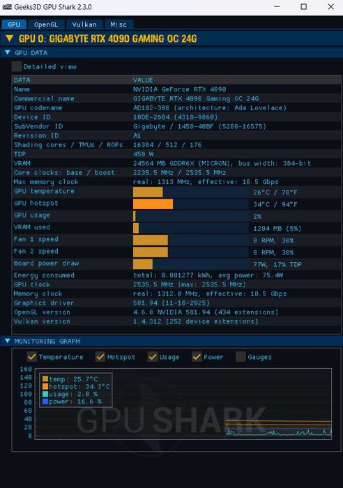 Placa video Nvidia Gigabyte RTX 4090 Gaming OC 24GB+waterblock Bykski