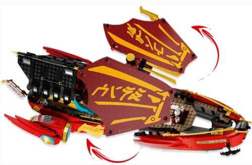 LEGO® Ninjago 71797 – Destiny’s Bounty – Cursa contra timp