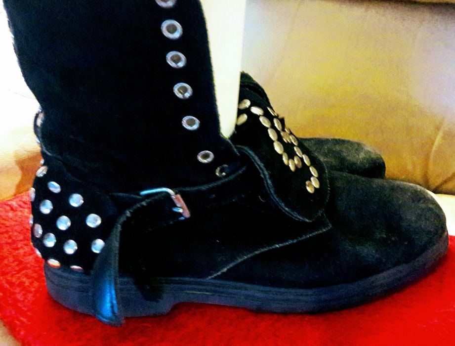 Ghete din piele naturala DAKAR mas. 42