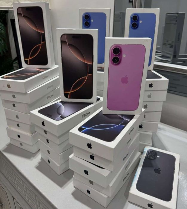 Оптом Айфоны у нас в магазине Mobile City iPhone 16 и 16 Pro выгодно