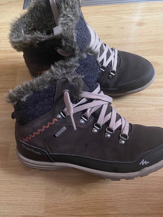 Ghete piele decatlon