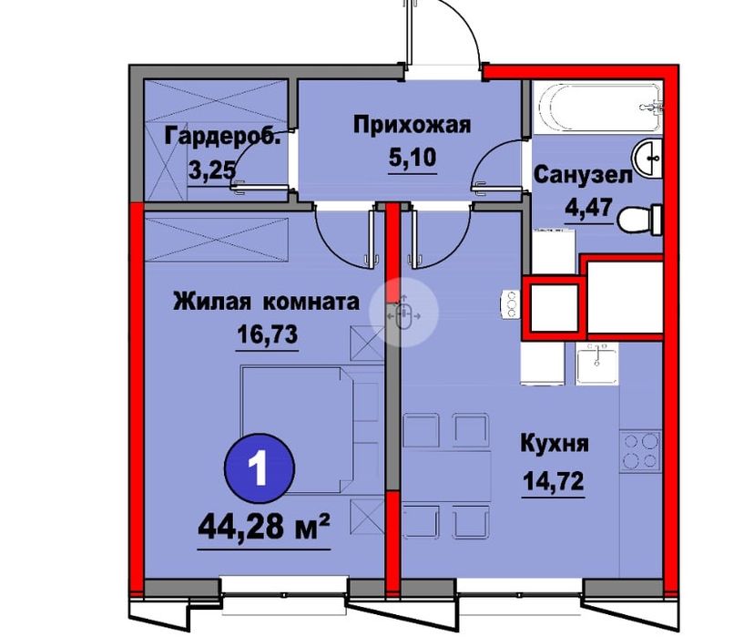 Продается квартира МВ Regnum Plaza