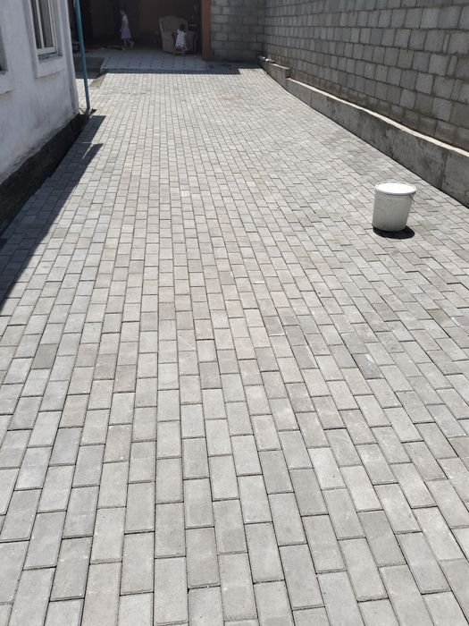 Укладка брусчатка