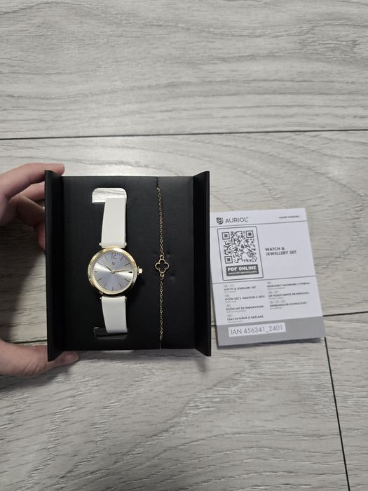 Ceas+bratara Aurie Noi