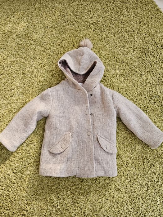 Paltonas zara 110 cm 4-5 ani