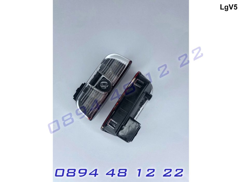 LED ЛЕД Светещо Лого Проектор Врата Автомобил Кола Проектори VW Golf