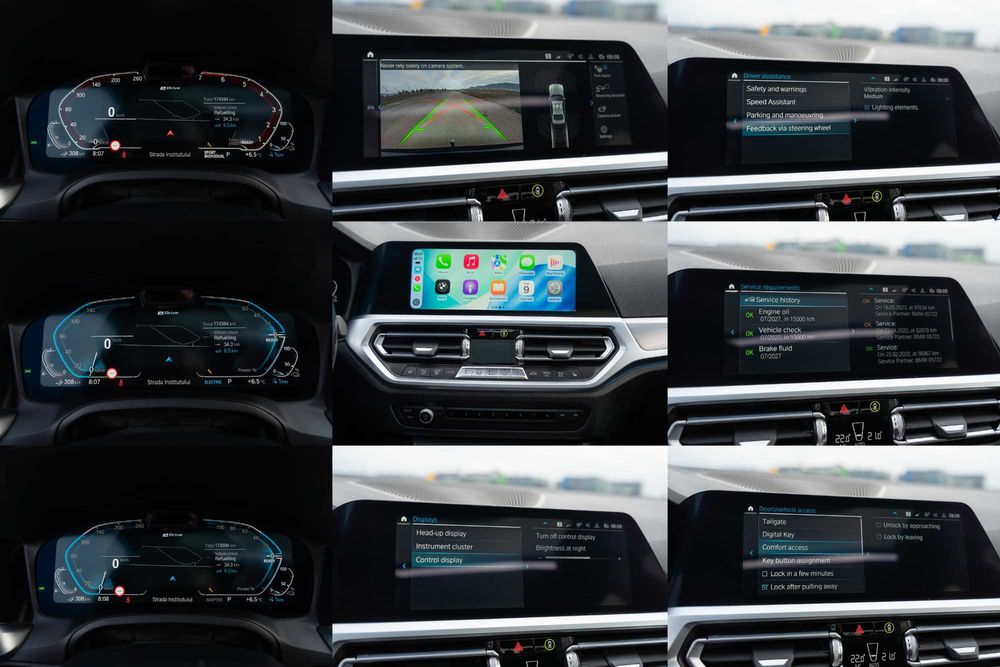 BMW Seria 3 330e G20 M-Sport Laser Trapa Frane M Distronic R19 292cp