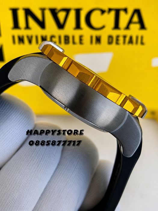 INVICTA Foxhound Yellow/Silver 57 mm, Инвикта нов мъжки часовник
