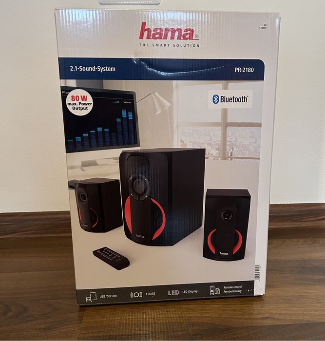 Sistem audio 2.1 Hama PR-2180