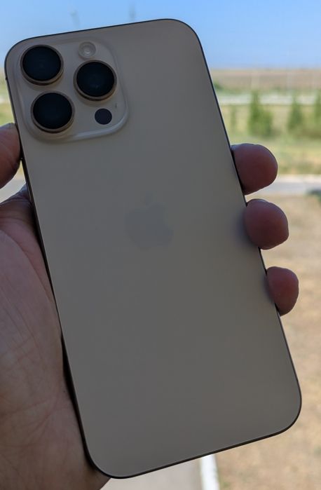 Iphone 16 Pro Max Gold 256/96%. Sim + eSim.