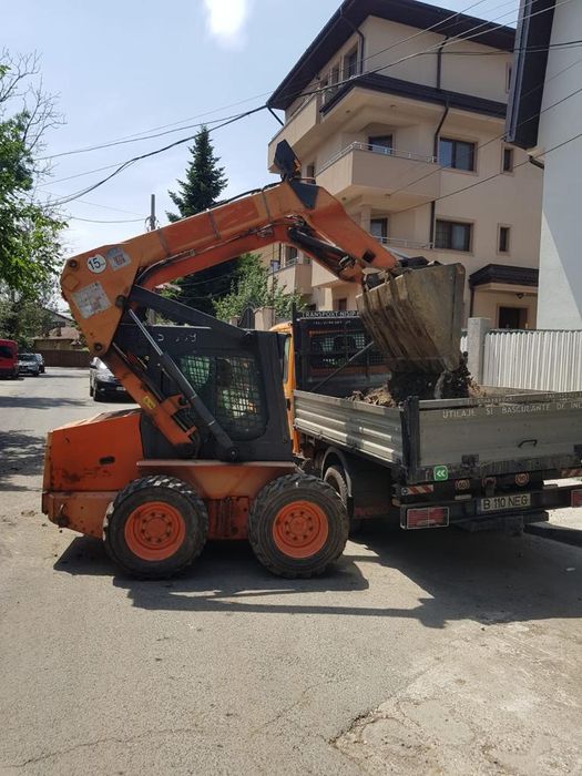 Inchiriez buldoexcavator buldozer excavator compactor miniincarcator