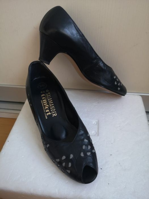 Pantofi piele naturala Salamander confort