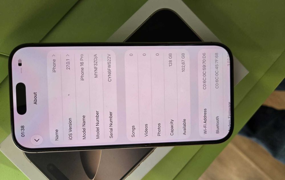 iPhone 16 Pro Топ Състояние