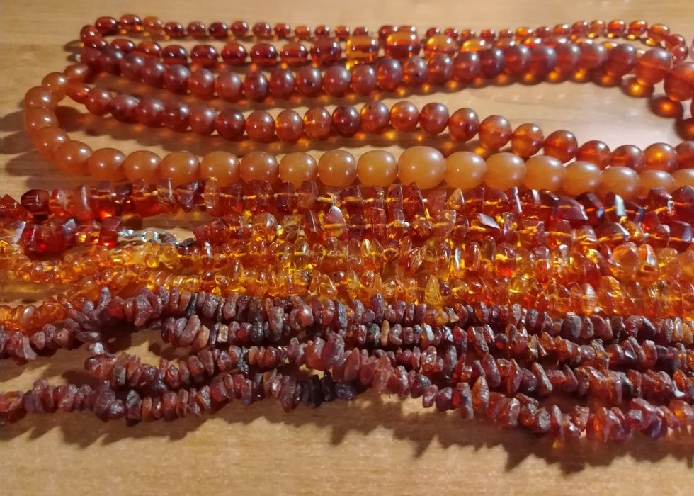 Гердани от кехлибар