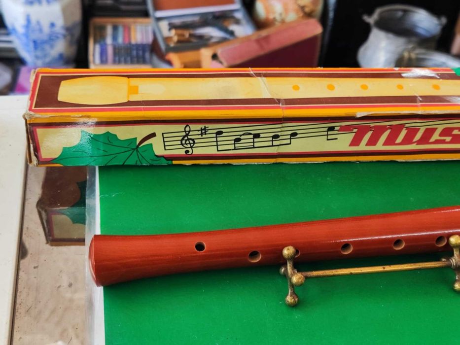 Стара сопрано блокфлейта musima