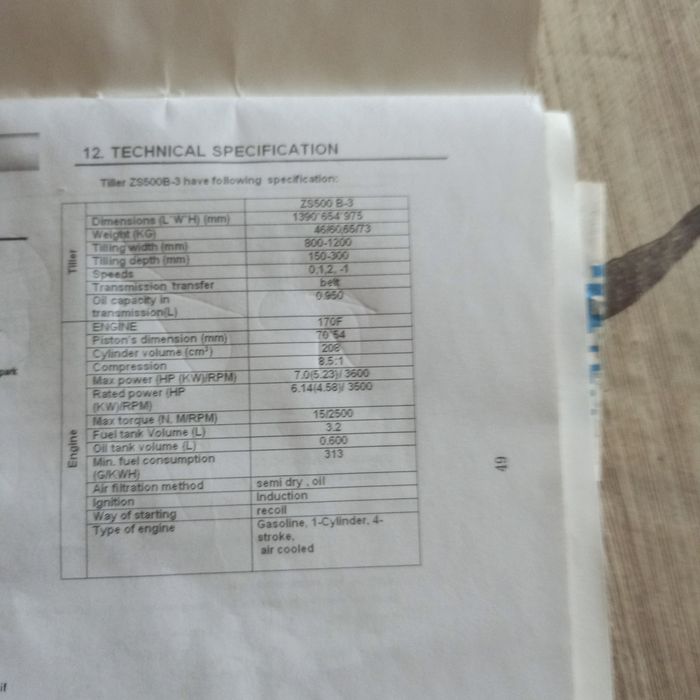 Мотокултиватор GARDEN