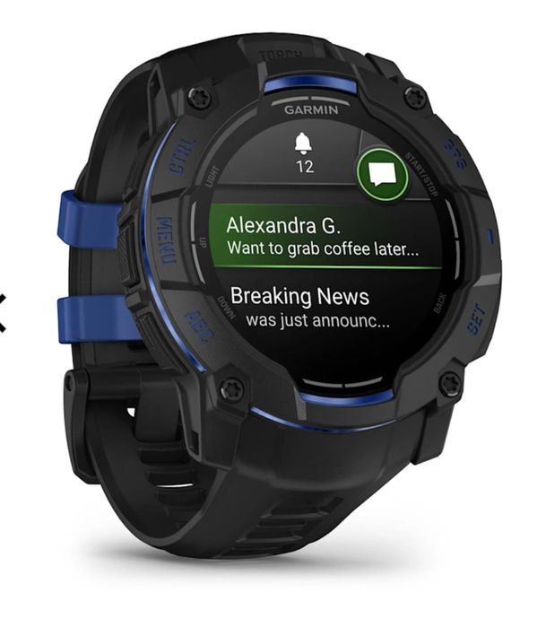 Garmin Instinct 3 – 50 mm, AMOLED Black