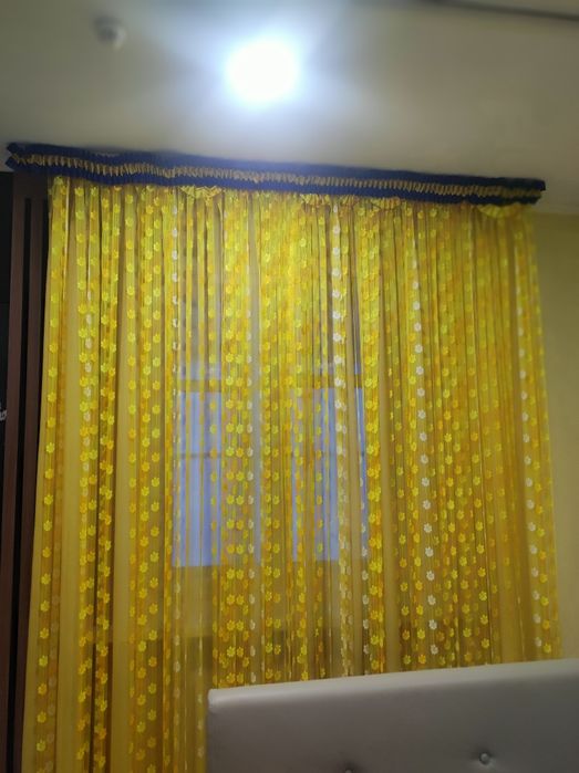 Шторы желтого цвета
