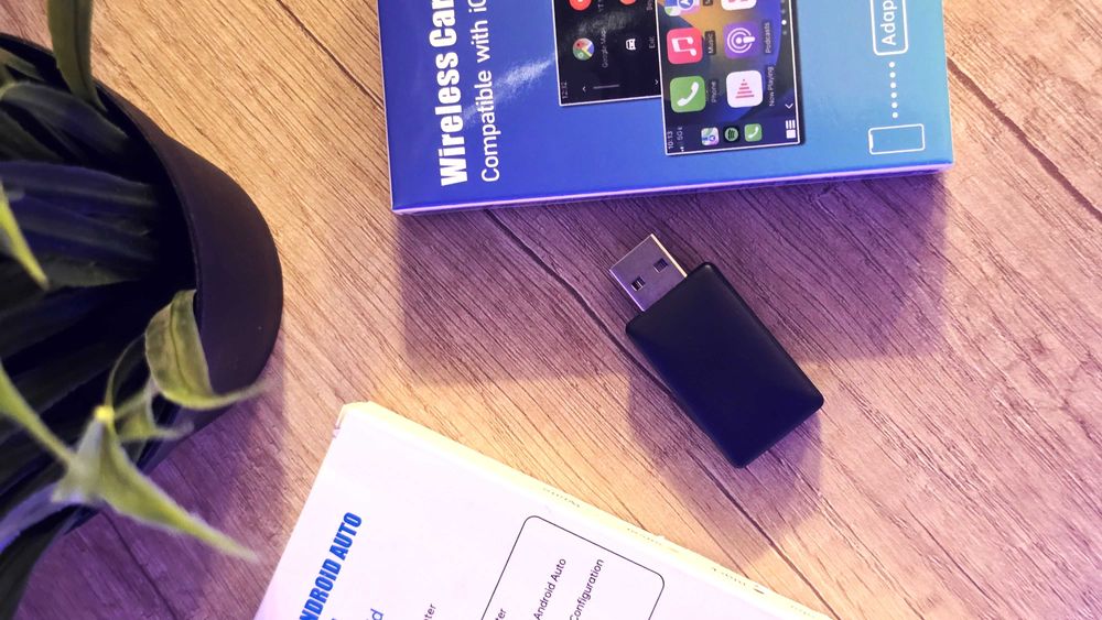 Adaptor Wireless Carplay / Android Auto WiFi 5.8/2.4Ghz BT 5.0 iOS