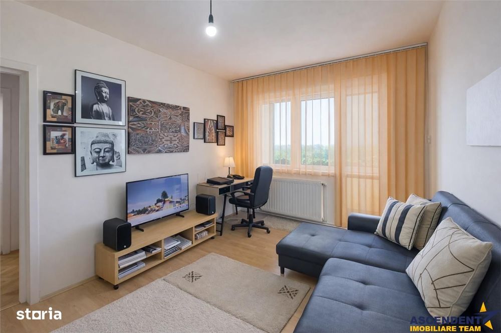Panorama spectaculoasa:apartament 2 camere+garaj,Aleea Carpati,Targu M
